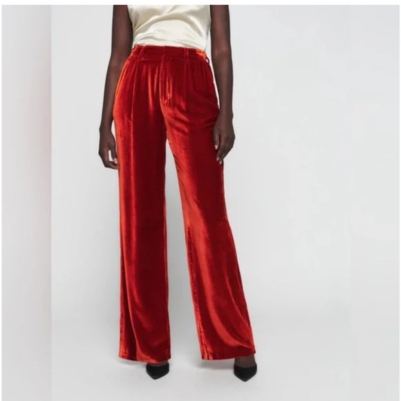 Reformation Pants - Reformation Petites Wes Velvet Pant